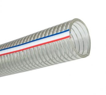 1.5 inch Clear Wired Suction Pipe 30M